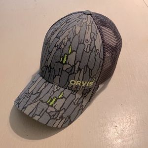 Used Orvis Trout Camouflaged Cap